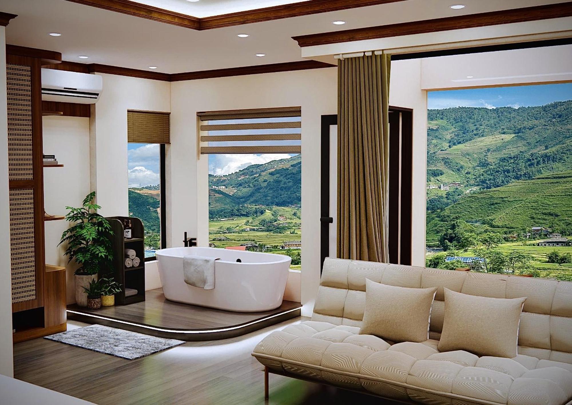 Boutique En Hotel Sapa Eksteriør bilde