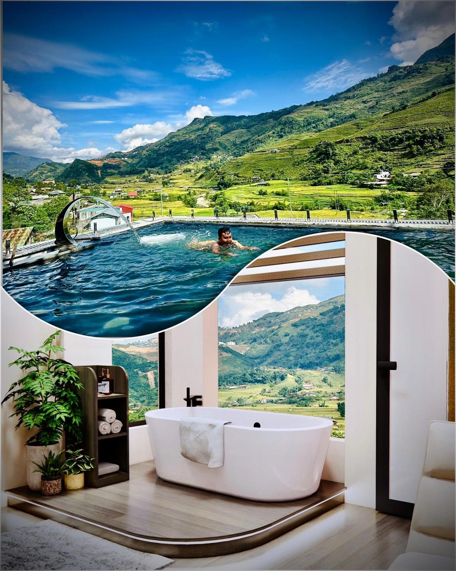 Boutique En Hotel Sapa Eksteriør bilde